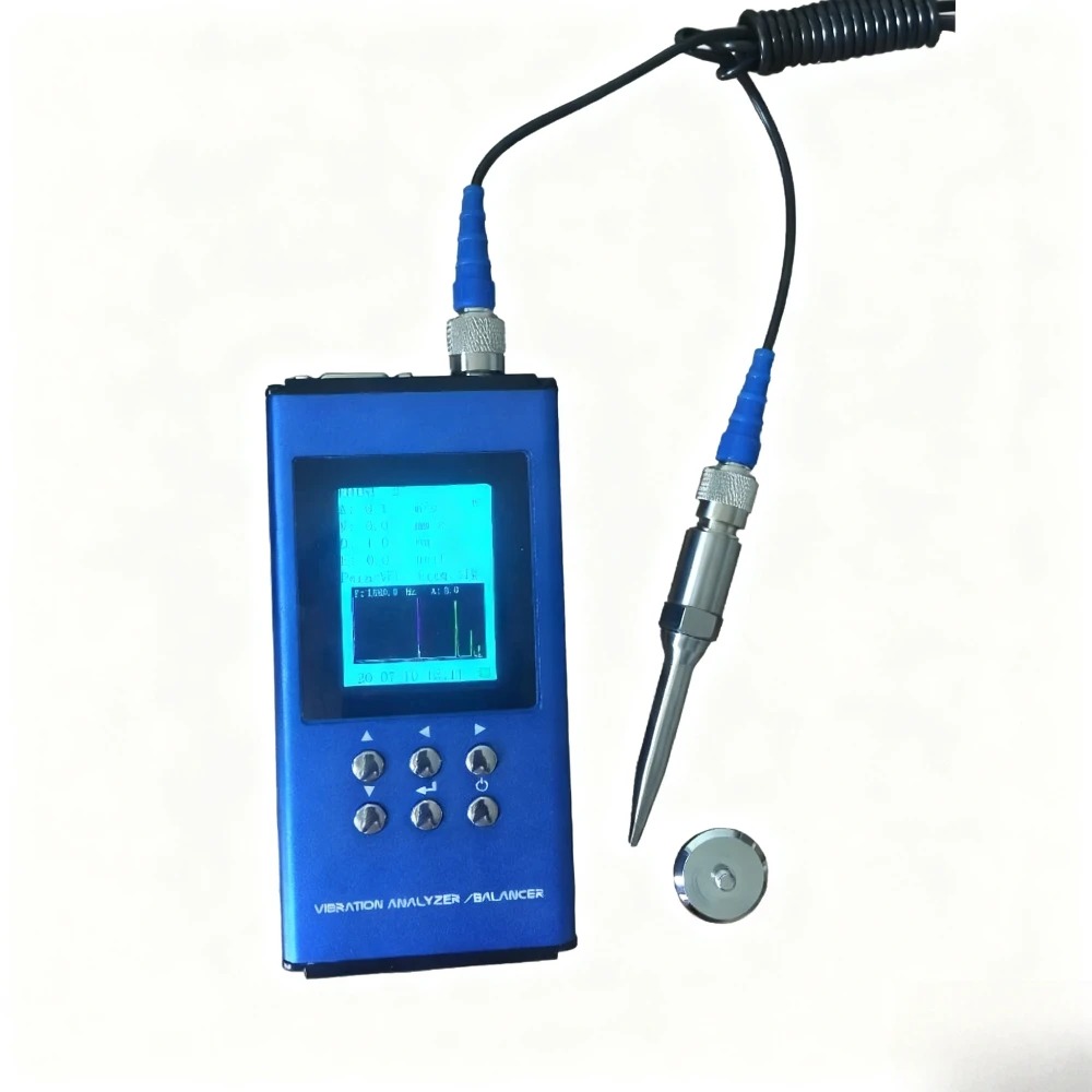 Vibration Analyzer Portable Fft - Digitale draagbare trillingsmeter FFT-analysator / gegevensverzamelaar