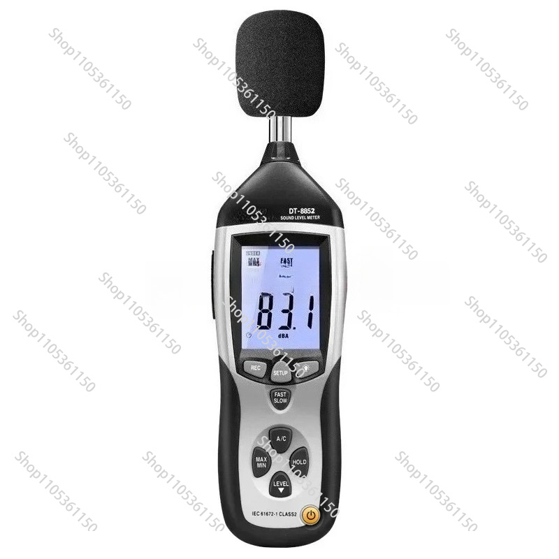 Sound Level Meter Db 30-130 - DT-8852 Bereik 30-130 DB Digitale geluidsniveaumeter