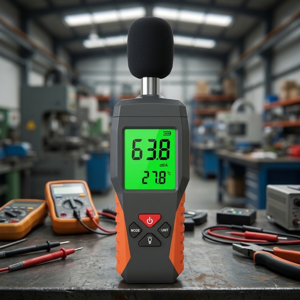 Sound Level Meter Db 30-130 - Digitale geluidsniveaumeter SW6002 30-130 dB bereik