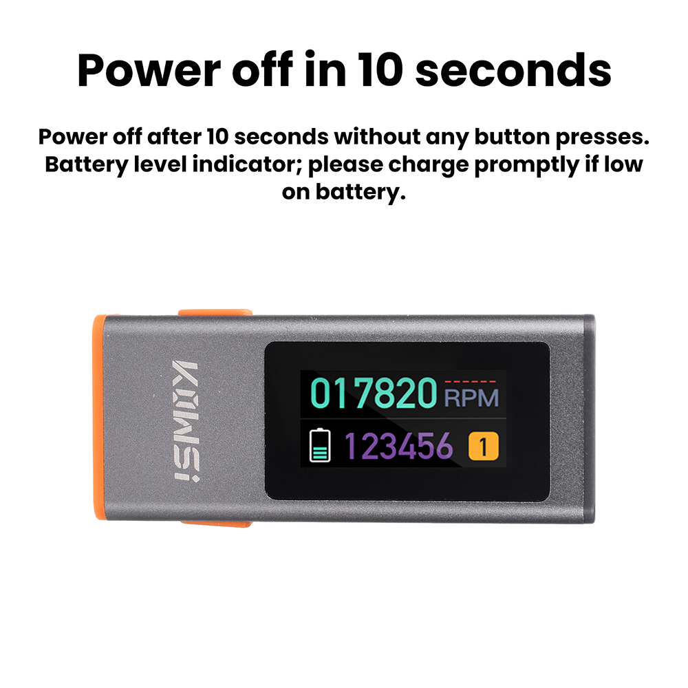 KWS-ZS2508 Digitale lasertacho - Tachometer Digital Laser Rpm recensie en prijs