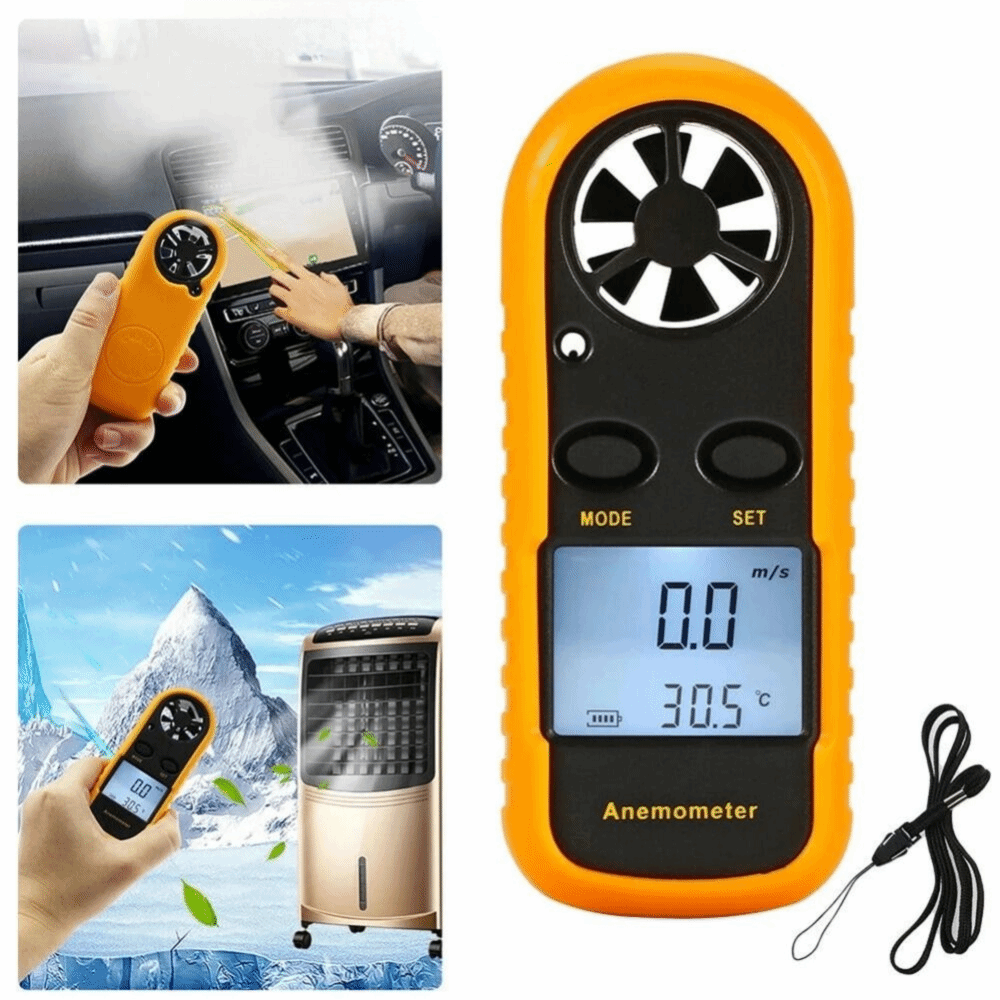Mini digitale anemometer Handb - Anemometer Digital Wind Speed recensie en prijs