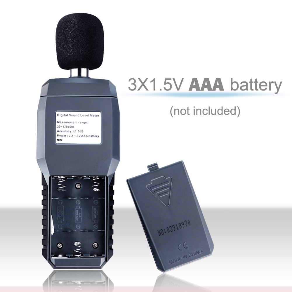 Digitale geluidsniveaumeter 30 - Sound Level Meter Db 30-130 recensie en prijs