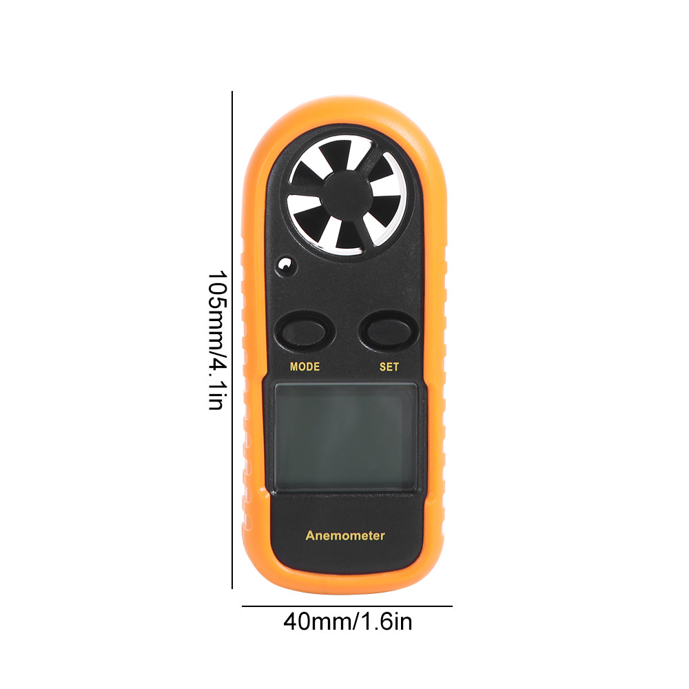 Mini digitale anemometer LCD-d - Anemometer Digital Wind Speed recensie en prijs