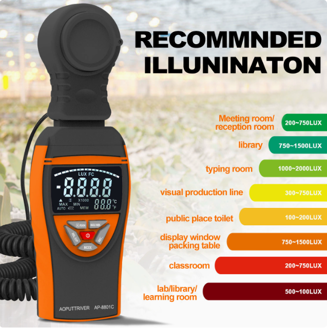 8801C Luxmeter Digitale Lichtm - Lux Meter Digital Light recensie en prijs