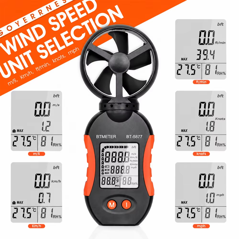 Digitale anemometer, draagbare - Anemometer Digital Wind Speed recensie en prijs