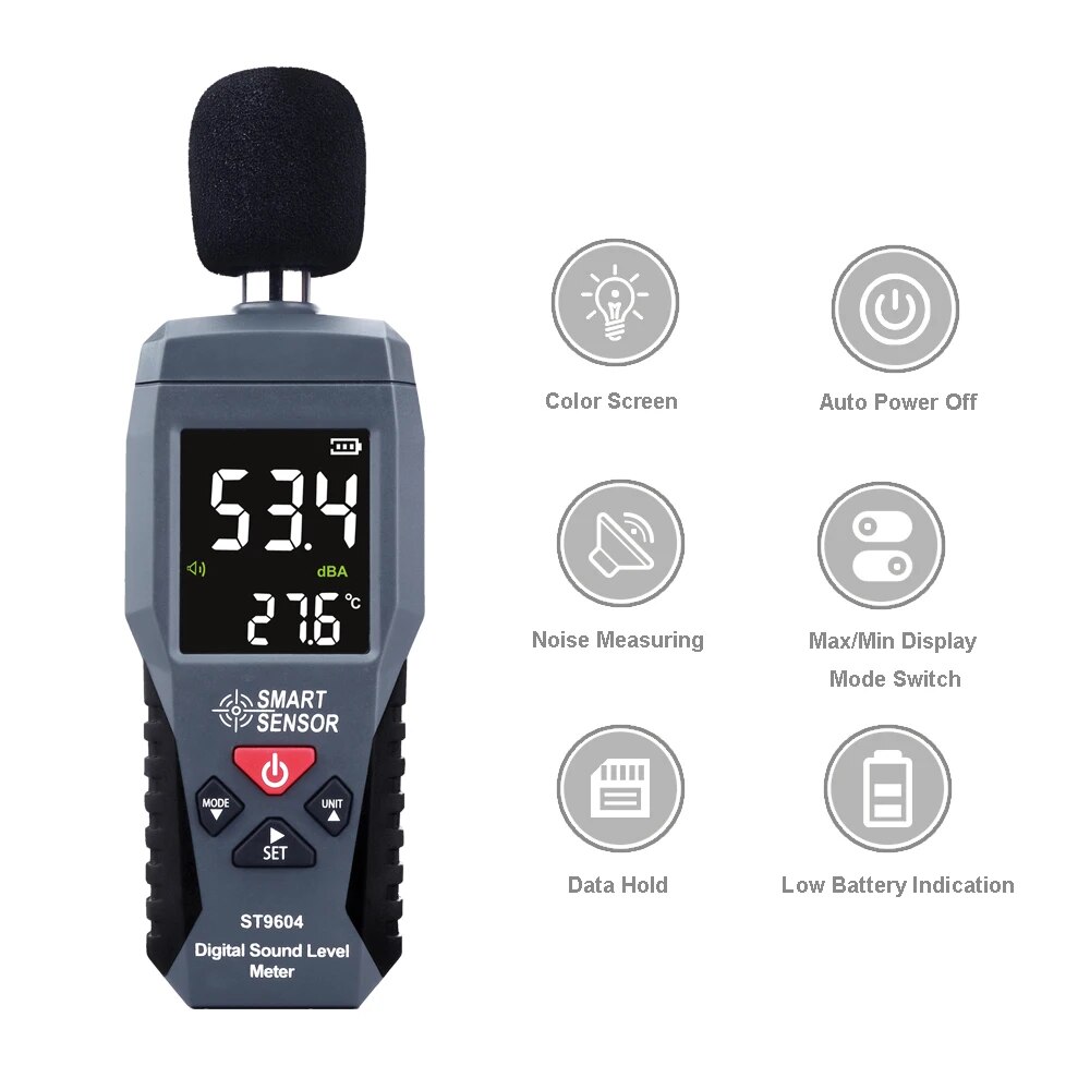 Slimme Sensor Digitaal Geluids - Sound Level Meter Db 30-130 recensie en prijs