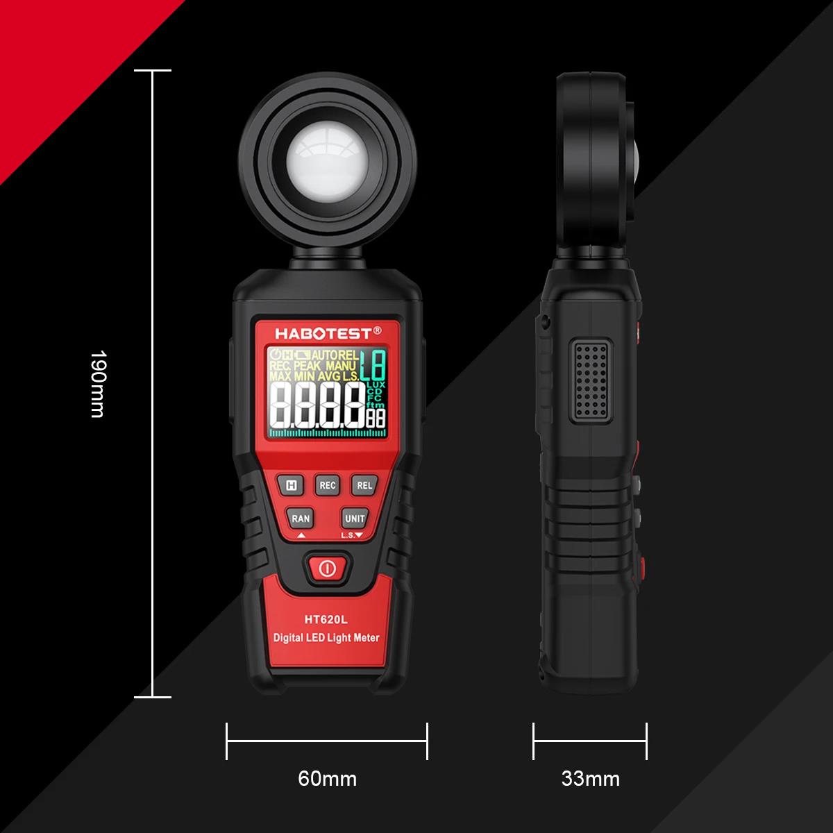 HABOTEST HT620 Lichtmeter Digi - Lux Meter Digital Light recensie en prijs